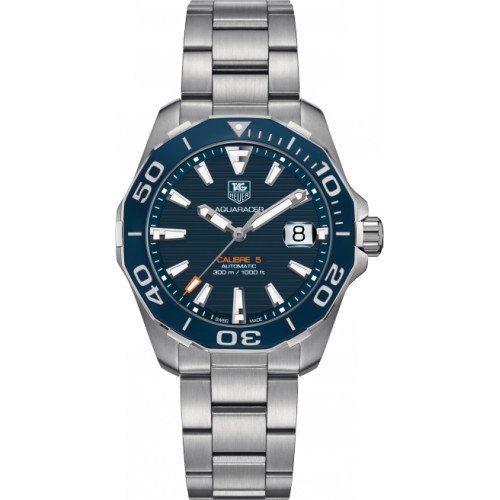 Tag Heuer Aquaracer Save Blue Dial Men's Sports Watch WAY211C-BA0928